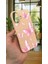iPhone 16 Plus -Pembe Kelebek Desenli Silikon Darbe Emici Klasik Korumalı Rubber Kılıf 3