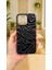 iPhone 16 Pro Max-Zebra Desenli Silikon Darbe Emici Klasik Korumalı Rubber Kılıf 2