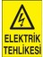 Elektrik-Tehlikesi 21X30CM Boyut Folyo Baskı Dekote 1