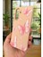 Samsung Galaxy A56 Uyumlu Pembe Kelebek Desenli Silikon Darbe Emici Klasik Korumalı Rubber Kılıf 4