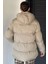 Kadın Kapüşonlu Iç Astarlı Şişme Mont P-00019025 4
