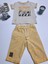 Çocuk Unisex Kız Erkek Şortlu Alt Üst Takım Kreş %100 Pamuk Rahat Tarz Tasarım Premium 2