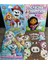 4 Adet Stickerli Boyama Kitabı (Paw Patrol/gabbys/elsa/labubu Figürlü) 1