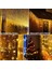 Perde LED Işık 4 Metre Genişlik 50X60X70 Saçak Gün Işığı - 96 Ledli Saçaklı LED 8 Fonksiyonlu 8
