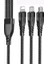 Ally 3in1 Type-C + USB To Lightning + Type-C + Micro USB Şarj ve Data KABLOSU-(5775 - M199K978-R45 4
