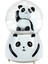 Siyah-Beyaz Panda Kar Küresi Orta Boy 1