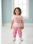 Kız Çocuk Pantolon Tişört Takım %100 Pamuk Nefes Alan Rahat Tarz Tasarım Cepli 1