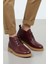 Bağcıklı Bilek Boy Klasik Termo Taban Bot - Bordo - 36 1