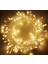 LED 10 Metre 100 Ledli Şeffaf Kablolu Fişli LED Işık - Yılbaşı Süsü Günışığı(Sarı) -Ev-Dekorasyon 1