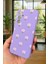 Samsung Galaxy A54 Uyumlu Mini Lale Desenli Silikon Darbe Emici Klasik Korumalı Rubber Kılıf 3