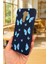 Xiaomi Redmi 9 Uyumlu Mavi Kelebek Desenli Silikon Darbe Emici Klasik Korumalı Rubber Kılıf 4