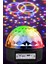 Hoparlör Disco Sahne Disko Topu Bluetooth USB LED Işıklı Mp3 Disko 1