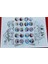 4 Adet Stickerli Boyama Kitabı (Frozen/capybara*/barbie /labubu Figürlü) 5