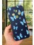 Tecno Spark 30C Uyumlu Mavi Kelebek Desenli Silikon Darbe Emici Klasik Korumalı Rubber Kılıf 1