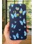 Tecno Spark 30C Uyumlu Mavi Kelebek Desenli Silikon Darbe Emici Klasik Korumalı Rubber Kılıf 2