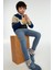 Erkek Çocuk 10-18 Yaş Basic Slim Fit Denim Pantolon 516 Kot Mavi 1