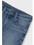 Erkek Çocuk 10-18 Yaş Basic Slim Fit Denim Pantolon 516 Kot Mavi 4
