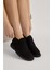 Bağcıklı Bilek Boy Klasik Termo Taban Bot - Siyah Süet - 39 4