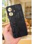 Realme Note 60 Uyumlu Siyah Kelebek Desenli Silikon Darbe Emici Klasik Korumalı Rubber Kılıf 1
