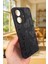 Realme Note 60 Uyumlu Siyah Kelebek Desenli Silikon Darbe Emici Klasik Korumalı Rubber Kılıf 4