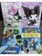 4 Adet Stickerli Boyama Kitabı (Kuromi,sonic,hello Kitty,pijamaske Figürlü 1