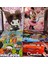 4 Adet Stickerli Boyama Kitabı (Arabalar,minnie,kuromi,toca Boca Life Figürlü 1