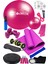 15 Li Pilates Seti Pilates Minderi Topu Twister Disk Aerobik Band Termal Kemer Multifex Spor 1
