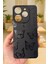 Tecno Spark 10 Pro Uyumlu Siyah Kelebek Desenli Silikon Darbe Emici Rubber Kılıf 2