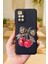 Xiaomi Redmi 10 2022 Uyumlu Kiraz Leopar Fiyonk Desenli Silikon Darbe Emici Rubber Kılıf 2