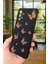 Samsung Galaxy A73 - Turuncu Kelebek Desenli Silikon Darbe Emici Klasik Korumalı Rubber Kılıf 4