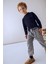 Erkek Çocuk 4-9 Yaş Denim Jogger Pantolon Gri 1