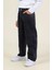 Mojo Erkek Çocuk 4-9 Yaş Bol Kesim Denim Pantolon Siyah 2