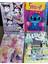 4 Adet Stickerli Boyama Kitabı (Stitch/barbie/bluey/y.kuromi Figürlü) 1