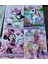 4 Adet Stickerli Boyama Kitabı (Hello Kitty,barbie,minnie,unicorn Figürlü 1