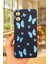 Samsung Galaxy A05 Uyumlu Mavi Kelebek Desenli Silikon Darbe Emici Klasik Korumalı Rubber Kılıf 2