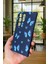 Samsung Galaxy S24 Ultra - Mavi Kelebek Desenli Silikon Darbe Emici Klasik Korumalı Rubber Kılıf 3