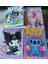 4 Adet Stickerli Boyama Kitabı (Kuromi,stitch,barbie,bluey Figürlü) 1