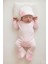 Kız Bebek 2 Li Panduf (Şapka ve Panduf ) Yenidoğan Set - 3405 3