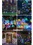Papatya Çiçek Güneş Enerjili Solar LED Işık 7 Metre Dekoratif Rgb Yılbaşı Bahçe Balkon ve Teras 3