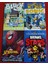 4 Adet Stickerli Boyama Kitabı (Brawlstars,örümcek Ad.,sonic,bluey Figürlü) 1
