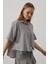 Yarım Kol Gömlek - Gri 2