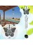 Feng Shui Kelebek Temalı Rüzgar Çanı Dış Mekan Bahçe Balkon Süsü Yeni Ev & Arkadaş Hediyesi 60 Cm. 2
