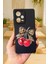 Redmi Note 12 Pro 5g Uyumlu Kiraz Leopar Fiyonk Desenli Silikon Darbe Emici Rubber Kılıf 2