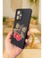 Redmi Note 12 Pro 5g Uyumlu Kiraz Leopar Fiyonk Desenli Silikon Darbe Emici Rubber Kılıf 4