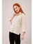 Kol Katlama Detaylı Bej Gömlek 1