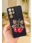 Samsung Galaxy S21 Ultra Uyumlu Kiraz Leopar Fiyonk Desenli Silikon Darbe Emici Rubber Kılıf 1
