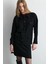 Cepli Yün Gömlek Ceket - Siyah 3