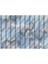 Duvar Kağıdı Geometrik Metal ve Mermer Desen Silinebilir Tekstil Duvar Kağıdı 2