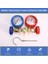 Ac Gösterler R134A R12 R22 R502 3 Yolu Otomotiv Ac Gösterge Antishock Göstergeleri Hortumlar Bağlayıcılar Adaptör Deliren Musluk Freon Kiti (Yurt Dışından) 4