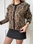Leopar Desenli Sakallı Hırka 1